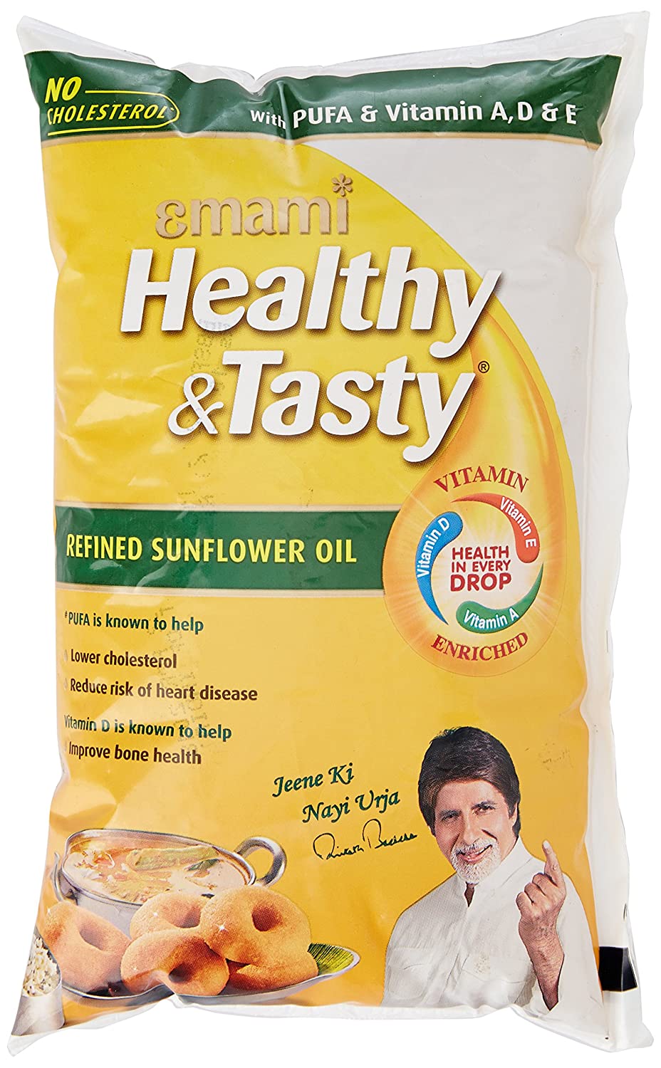 EMAMI HEALTHY & TASTY REFINED SUNFLOWER OIL